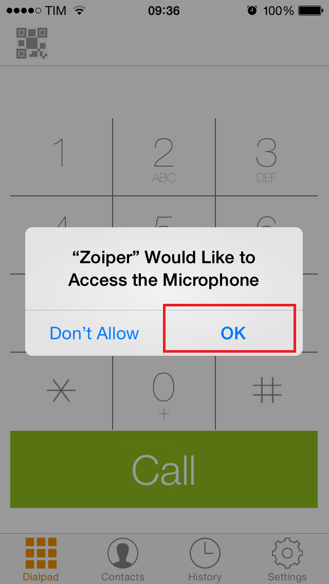 Zoiper iOS - 4 de 12