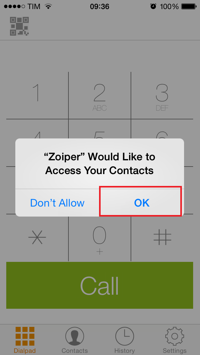 Zoiper iOS - 5 de 12