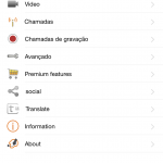 Menu de Navegação