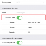 Menu de Navegação